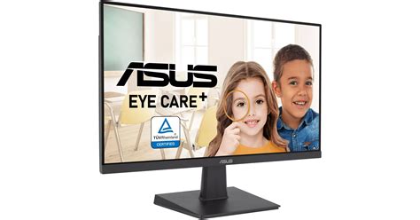 ASUS VA27EHF Eye Care Monitor| 27 inch|IPS Full HD|Frameless|100Hz|Adaptive-Sync|1ms MPRT|HDMI|Low Blue Light|Flicker Free|VESA